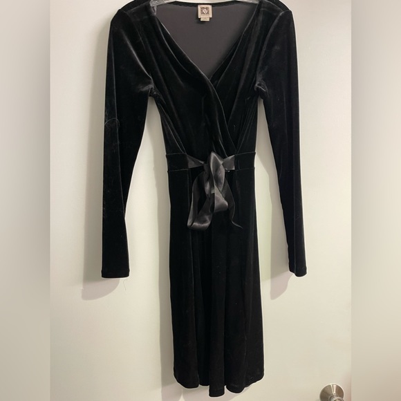 Anne Klein velvet dress size M - Picture 1 of 4